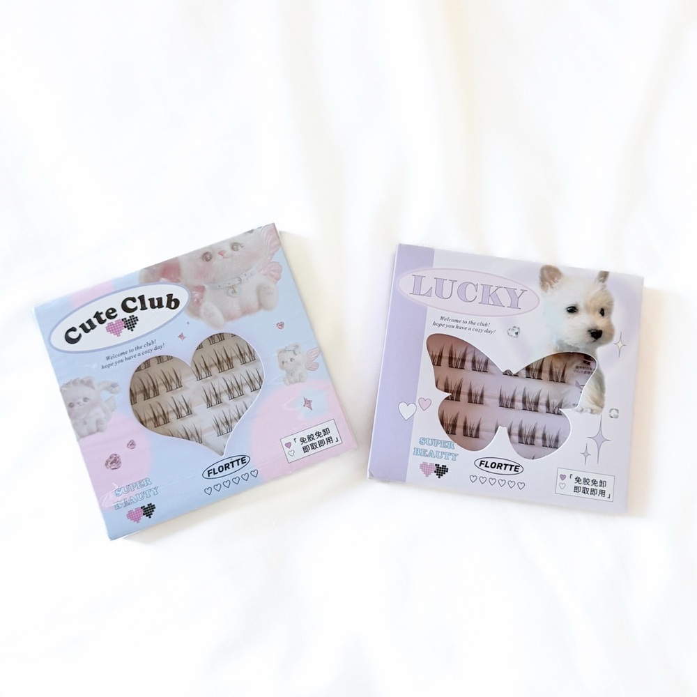 Florette lash clusters set no glue